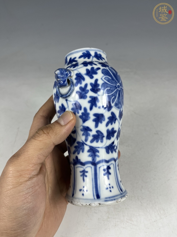 古玩陶瓷青花瓶真品鑒賞圖