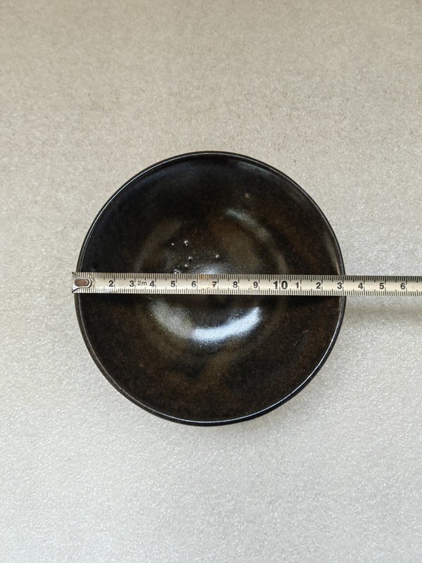 古玩陶瓷磁州窯茶葉末釉茶碗拍賣,當前價格450元