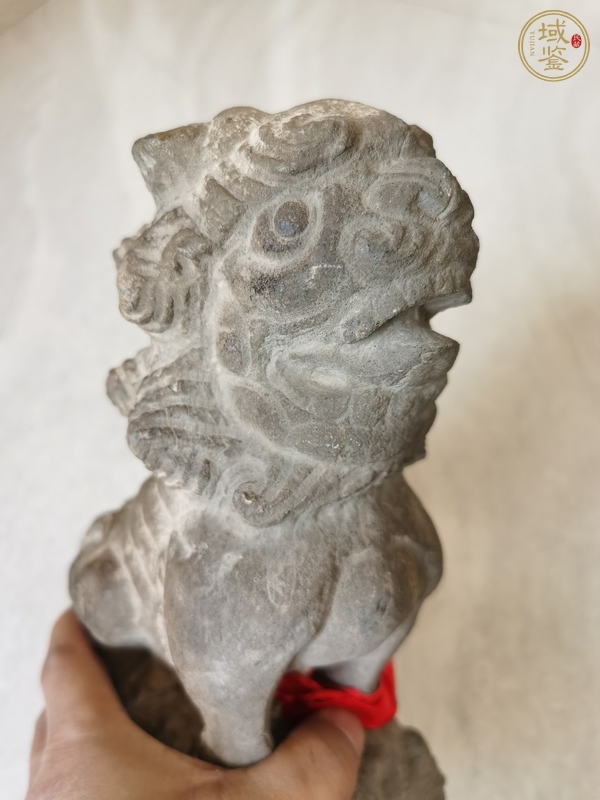 古玩雜項(xiàng)青石獅真品鑒賞圖