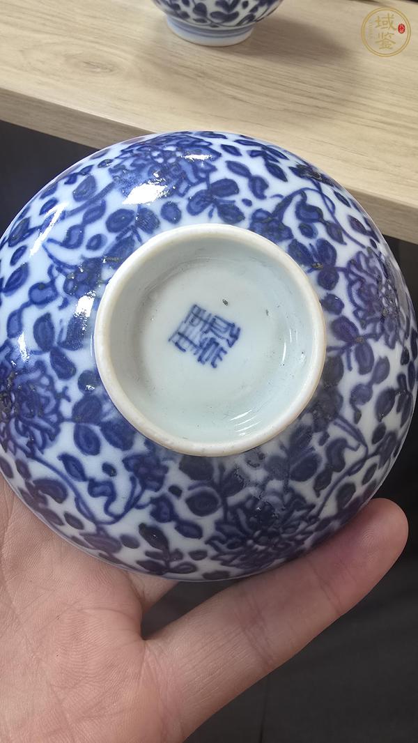 古玩陶瓷青花杯真品鑒賞圖