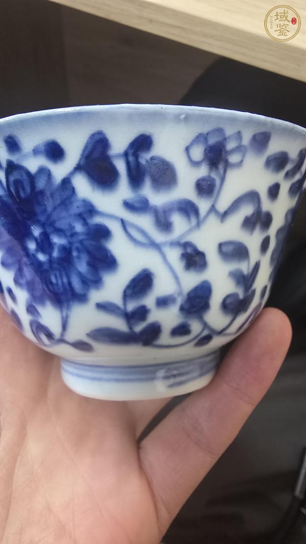 古玩陶瓷青花杯真品鑒賞圖