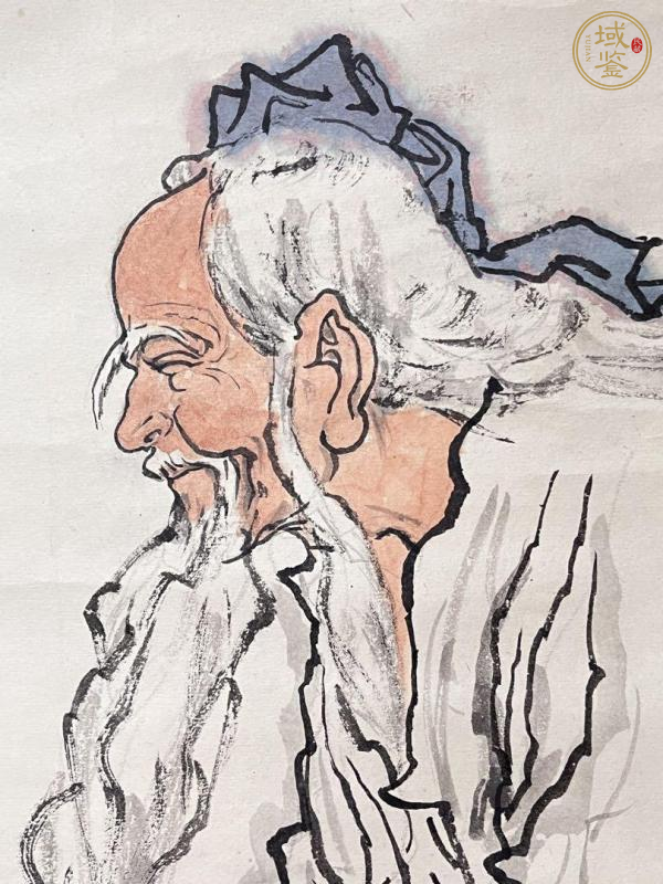 古玩字畫丹青《壽翁神龜圖》真品鑒賞圖