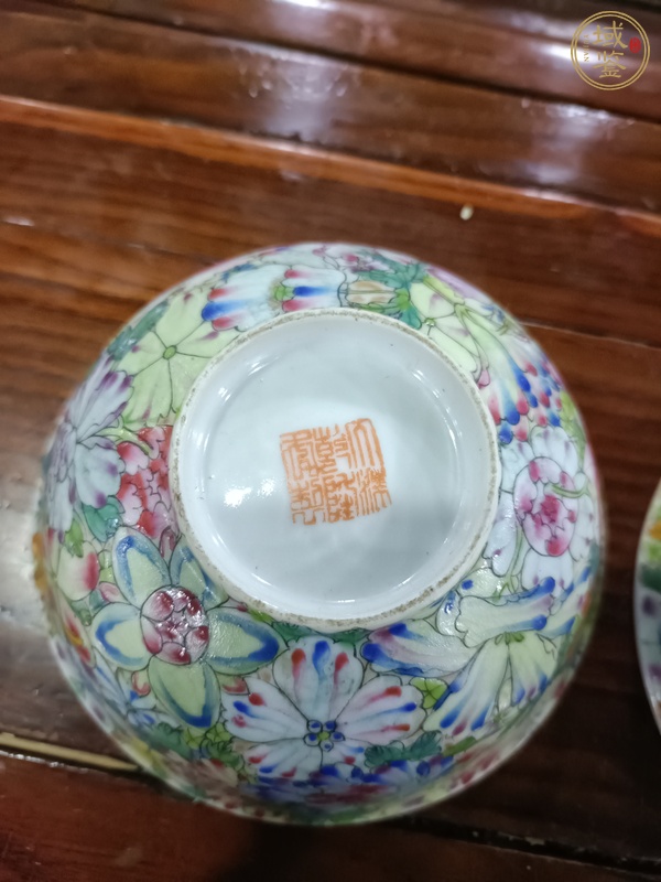 古玩陶瓷粉彩碗真品鑒賞圖