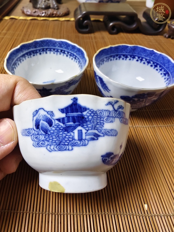 古玩陶瓷青花杯真品鑒賞圖