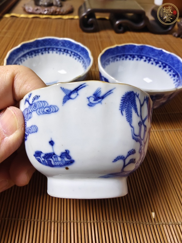 古玩陶瓷青花杯真品鑒賞圖