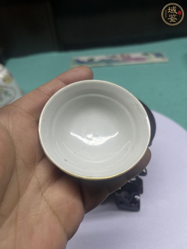 古玩陶瓷龍紋杯真品鑒賞圖