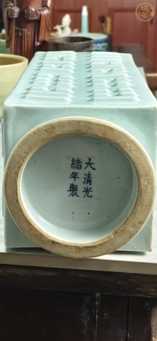 古玩陶瓷琮式瓶真品鑒賞圖