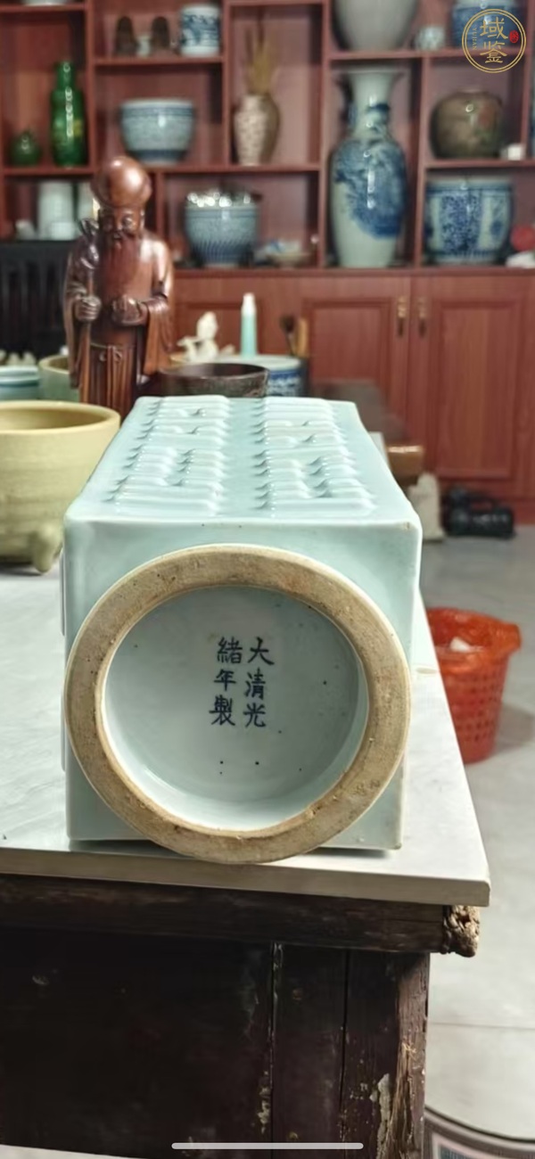 古玩陶瓷琮式瓶真品鑒賞圖