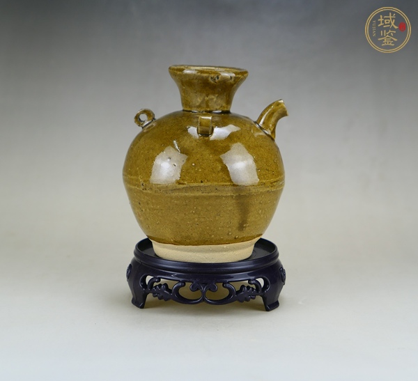 古玩陶瓷茶葉末釉三系執(zhí)壺真品鑒賞圖