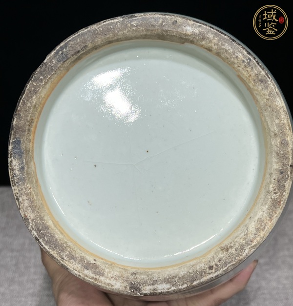 古玩陶瓷油粉彩麻姑獻(xiàn)壽圖詩(shī)文撣瓶真品鑒賞圖