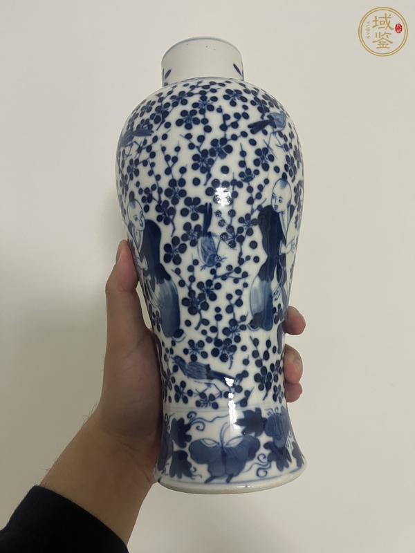 古玩陶瓷青花瓶真品鑒賞圖