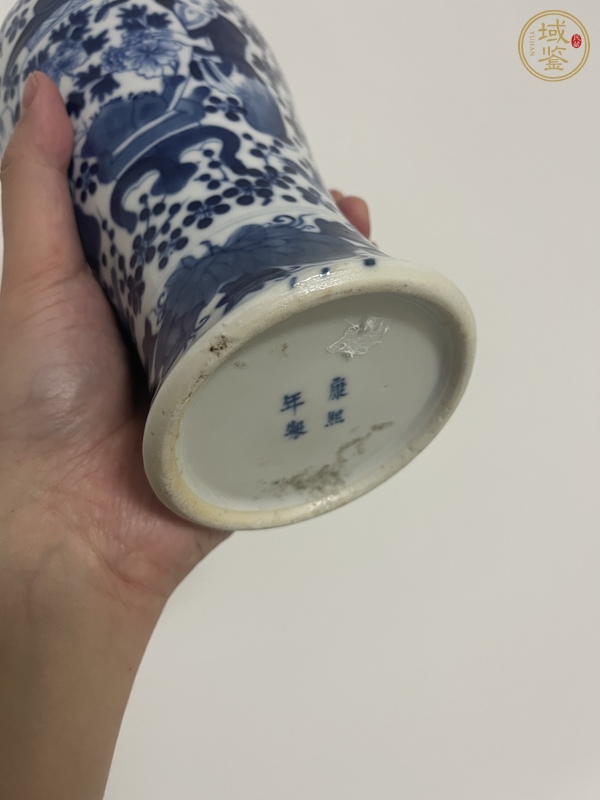 古玩陶瓷青花瓶真品鑒賞圖