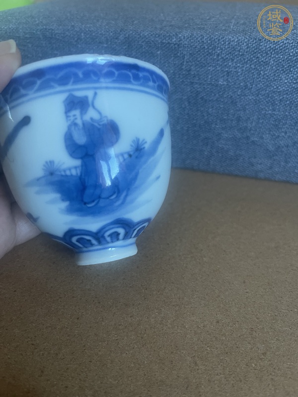 古玩陶瓷青花杯真品鑒賞圖