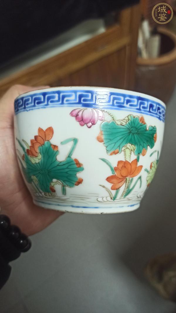 古玩陶瓷粉彩蓋缸真品鑒賞圖