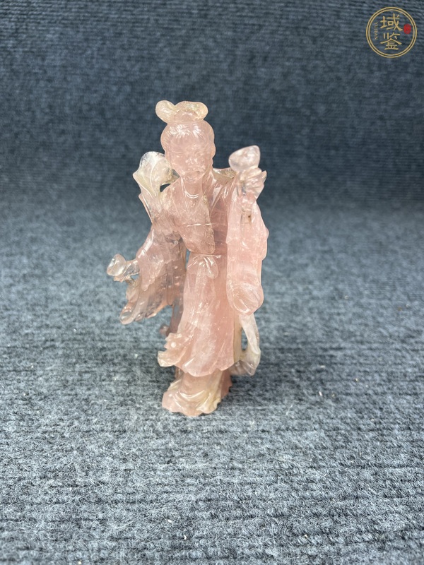 古玩雜項(xiàng)芙蓉石侍女?dāng)[件真品鑒賞圖