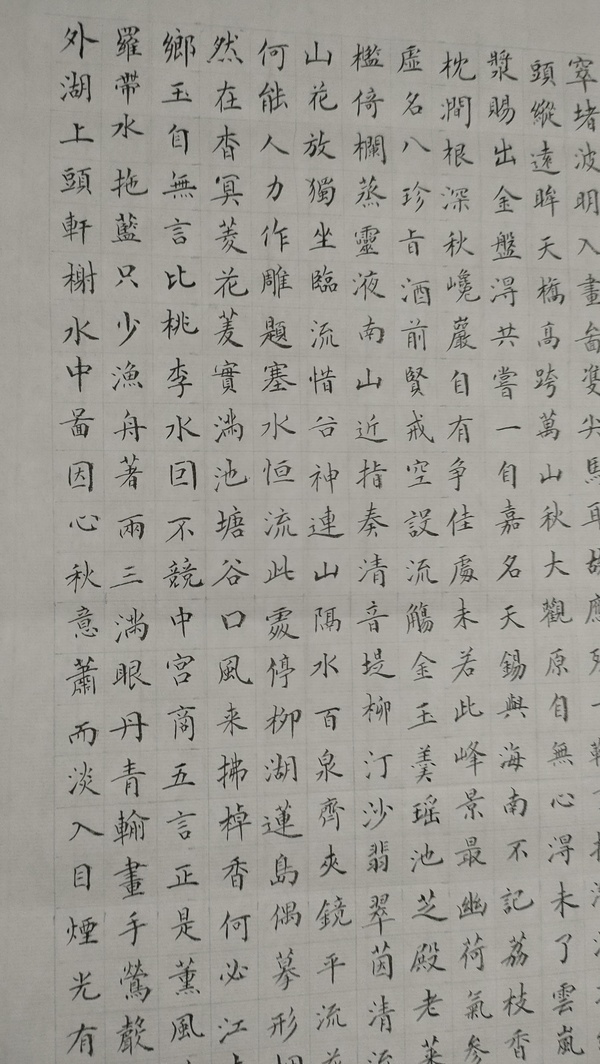 古玩字畫蔡省廬款蠅頭小楷立軸拍賣，當前價格2800元