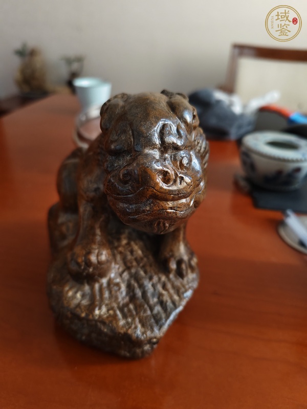 古玩雜項(xiàng)石雕獅子擺件真品鑒賞圖