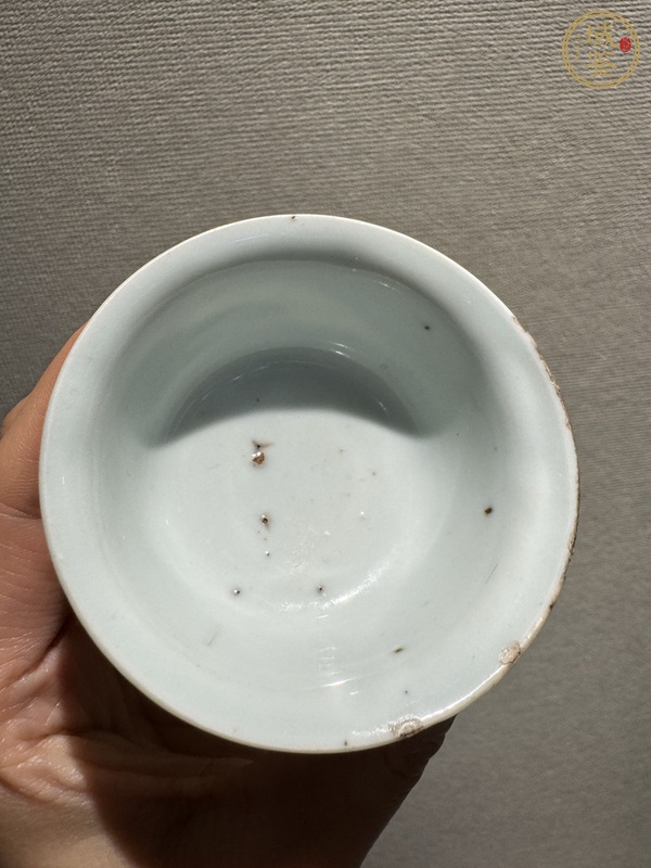 古玩陶瓷青花杯真品鑒賞圖