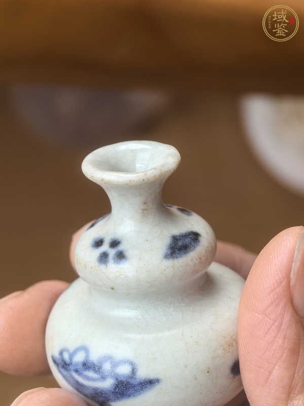 古玩陶瓷青花葫蘆瓶真品鑒賞圖