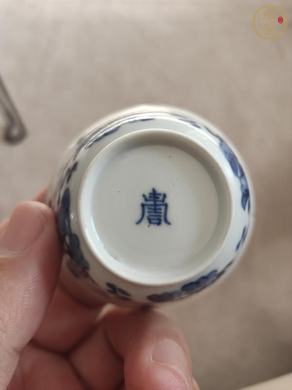 古玩陶瓷青花四美圖茶杯，注意品相真品鑒賞圖