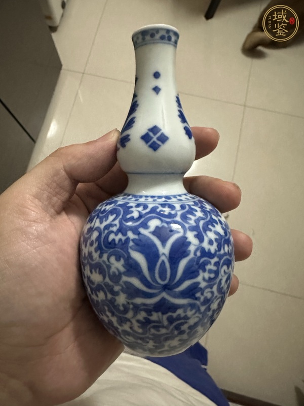 古玩陶瓷青花葫蘆瓶真品鑒賞圖