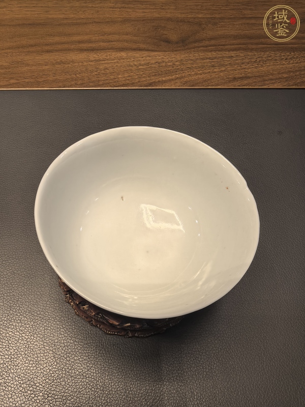 古玩陶瓷粉彩龍鳳紋茶碗真品鑒賞圖