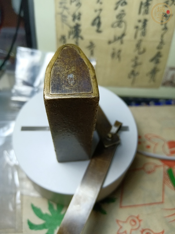 古玩雜項銅鎖真品鑒賞圖