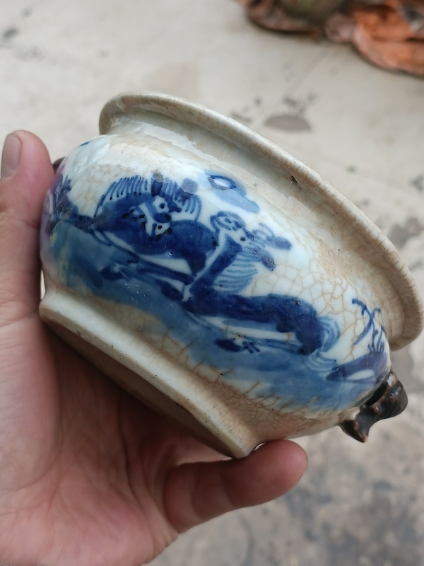 古玩陶瓷清中期拍賣,當前價格888元