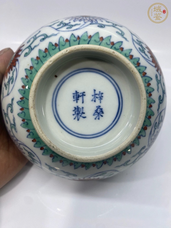 古玩陶瓷斗彩碗真品鑒賞圖