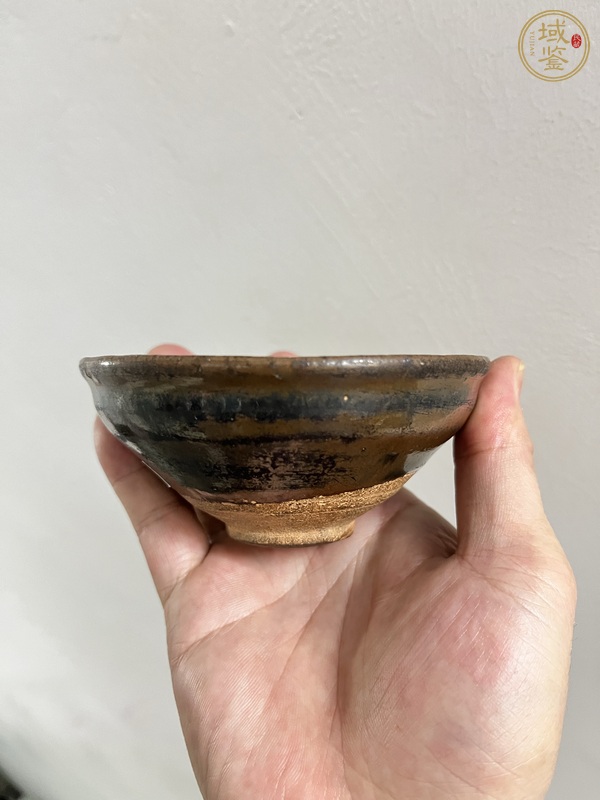 古玩陶瓷建窯系兔毫茶盞真品鑒賞圖