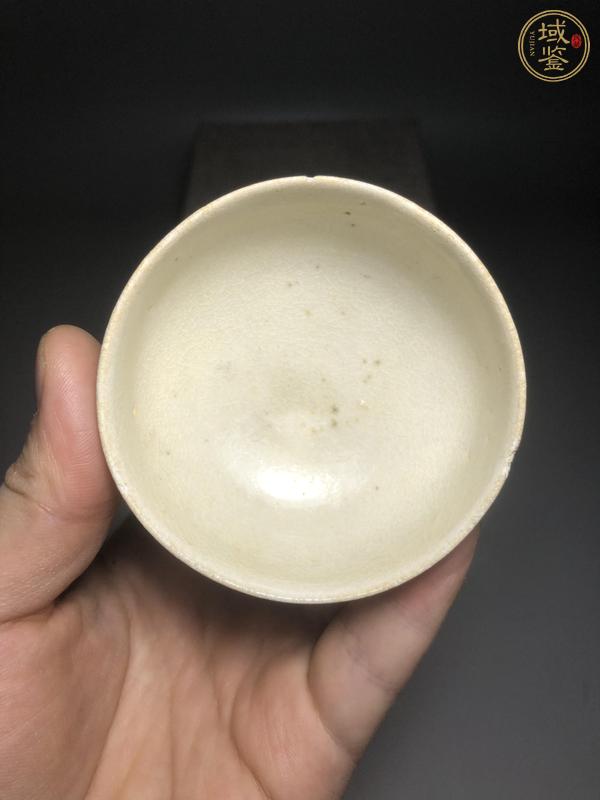 古玩陶瓷青白釉高足杯真品鑒賞圖