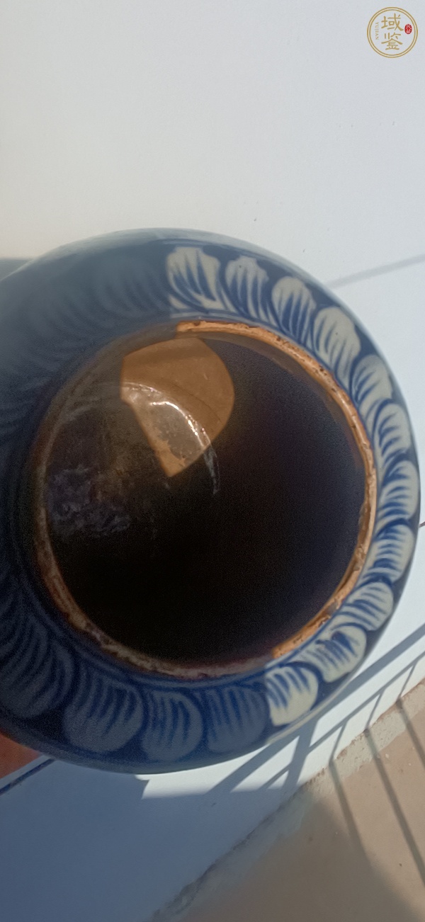 古玩陶瓷民國(guó)青花罐真品鑒賞圖