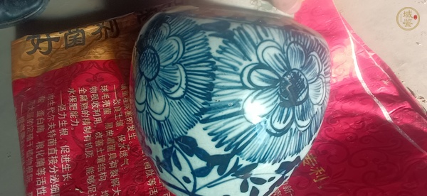 古玩陶瓷民國(guó)青花罐真品鑒賞圖