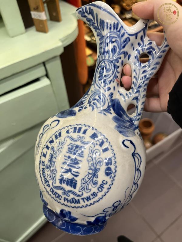 古玩陶瓷青花壺真品鑒賞圖