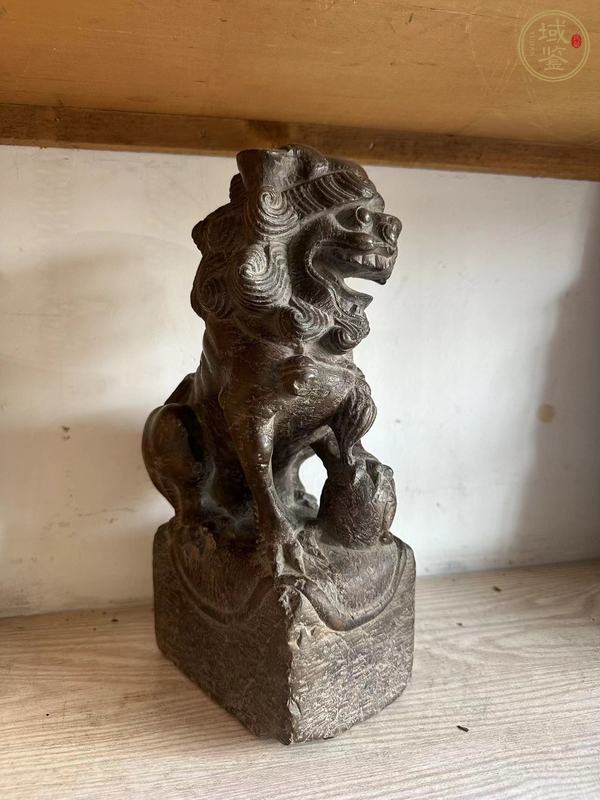 古玩雜項(xiàng)青石獅真品鑒賞圖