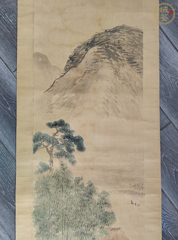 古玩字畫竹溪幽居真品鑒賞圖