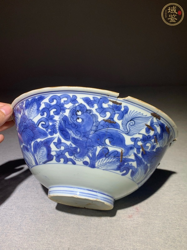 古玩陶瓷青花碗真品鑒賞圖