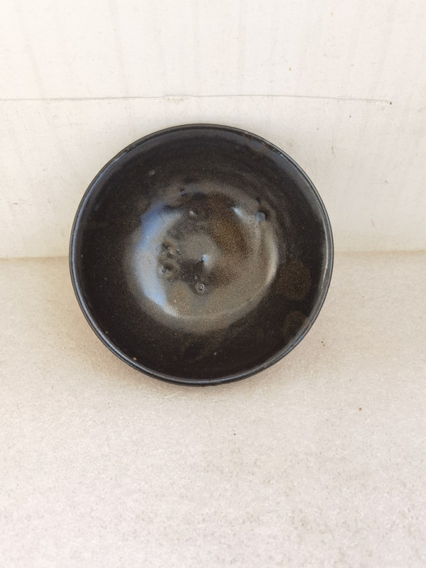 古玩陶瓷磁州窯褐釉茶碗拍賣,當前價格456元