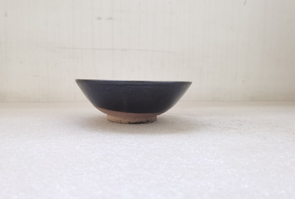 古玩陶瓷磁州窯褐釉茶碗拍賣,當前價格456元