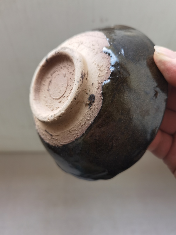 古玩陶瓷茶葉末釉茶碗拍賣(mài),當(dāng)前價(jià)格450元