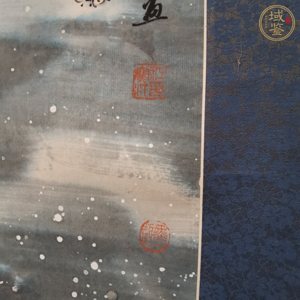 古玩字畫飛雪迎春真品鑒賞圖