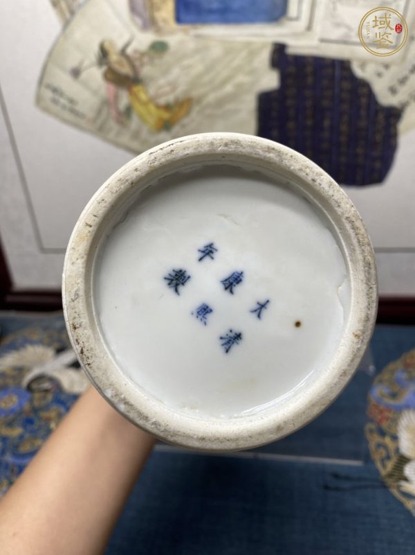 古玩陶瓷粉彩瓶真品鑒賞圖