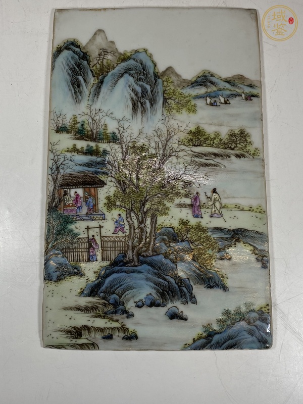 古玩陶瓷瓷板畫(huà)真品鑒賞圖