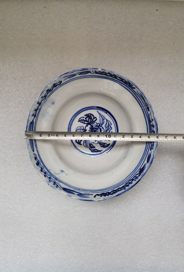 古玩陶瓷青花花卉紋折腰碗拍賣,當(dāng)前價(jià)格750元
