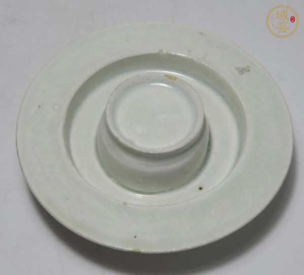 古玩陶瓷湖田窯影青釉盞托真品鑒賞圖