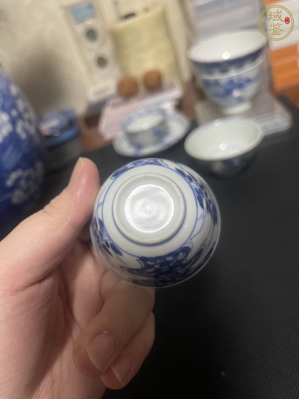 古玩陶瓷青花杯真品鑒賞圖