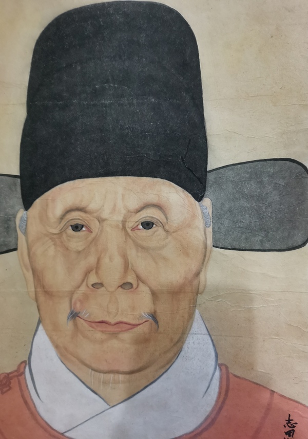 古玩字畫中國當代十大畫家蔣兆和大師入室弟子趙志田人物拍賣,當前價格4000元