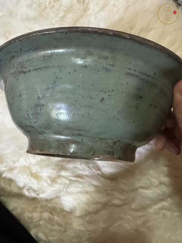 古玩陶瓷鈞釉碗真品鑒賞圖