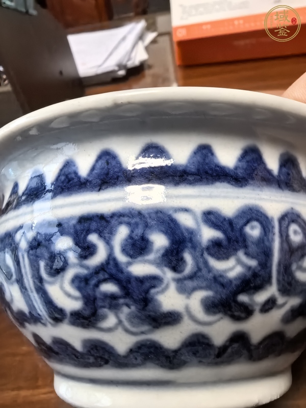 古玩陶瓷青花香爐真品鑒賞圖