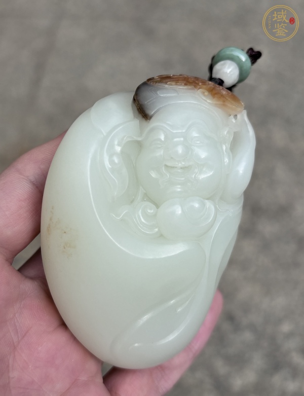 古玩玉器財(cái)神真品鑒賞圖